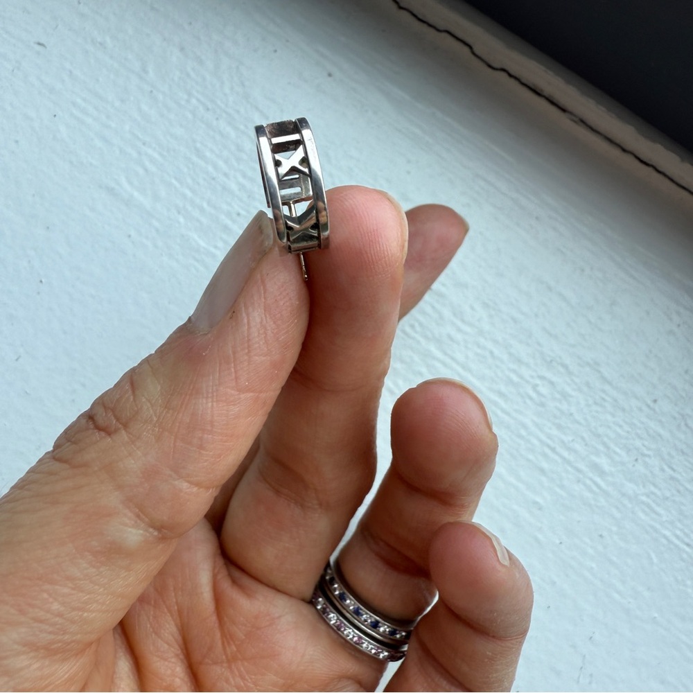 Tiffany & Co. Silver Hoop Earrings